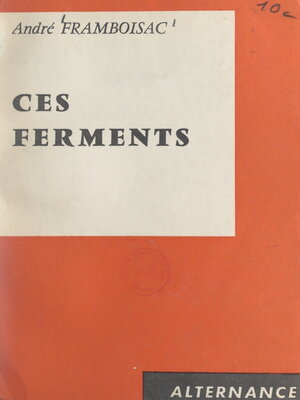 cover image of Ces ferments